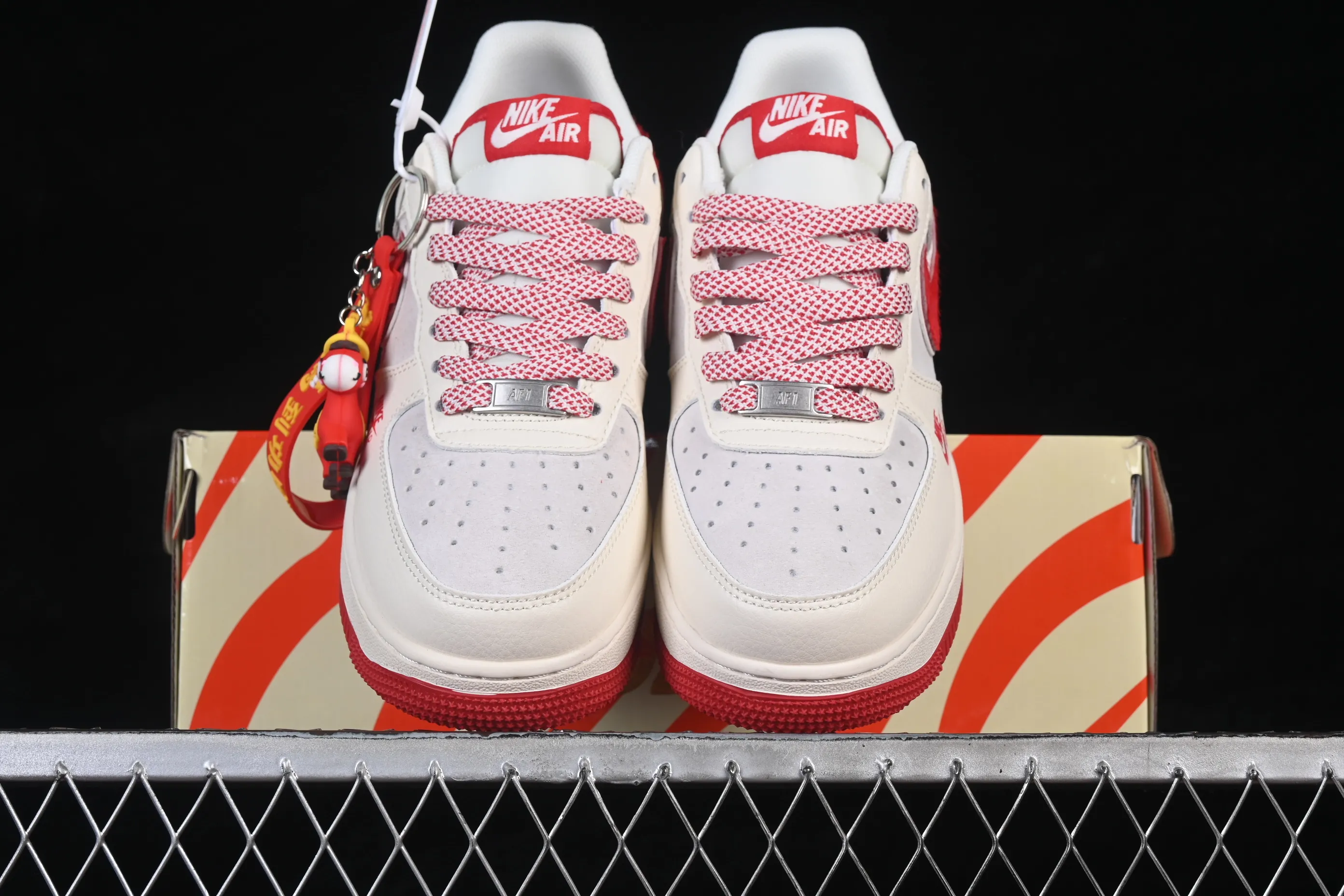 All Categories Nk Air Force 1 Air Force Series Nk Air Force 1 Low Air Force Low Nike Air Force 1'07 Low Beige Red Air Force One Low Casual Shoes HT5088-626